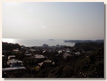 披露山公園から